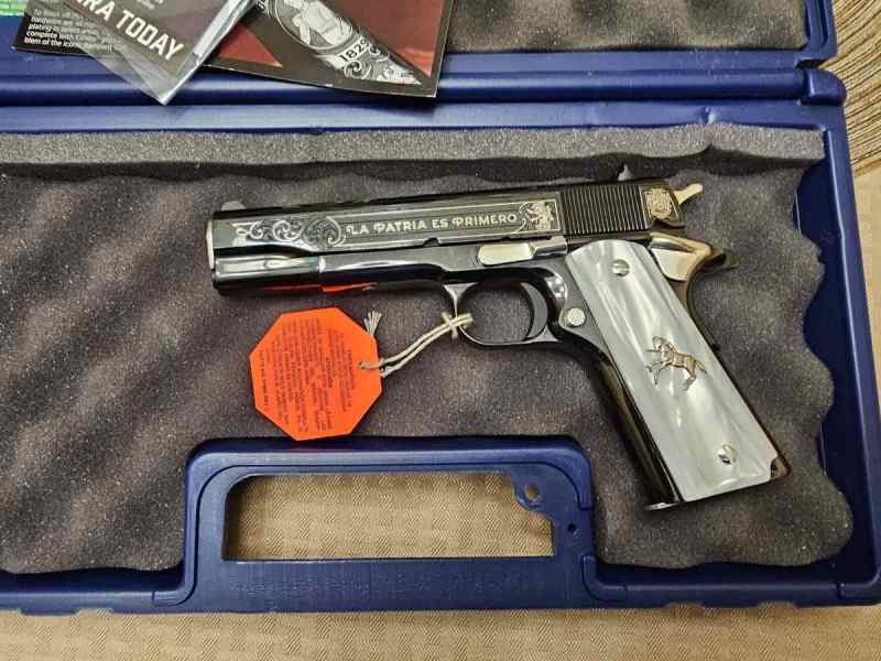 COLT 1911 LA PATRIA ES PRIMERO GUERRERO