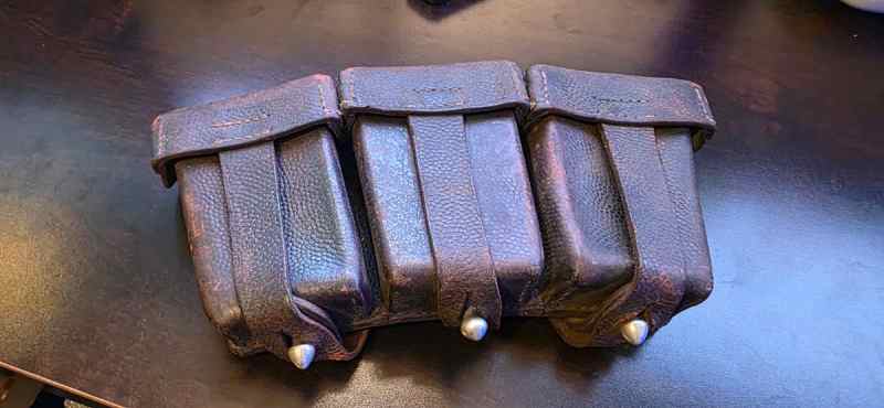 WWII 1936 German K98 Mauser Ammo Pouch – Lagesa Dr
