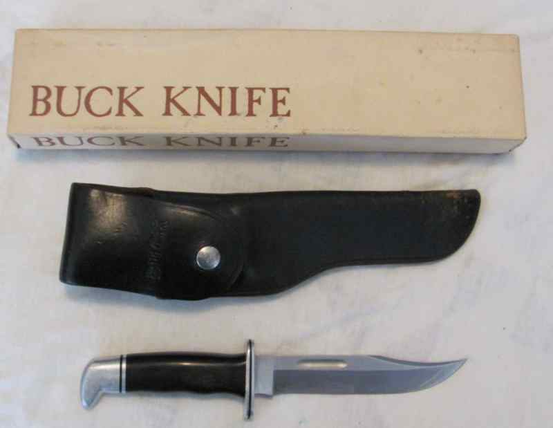 Buck Knife #119 w-box.JPG
