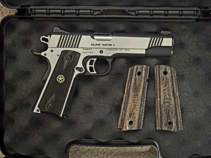 Mint Early Gen 1 .45acp Kimber Eclipse Custom II