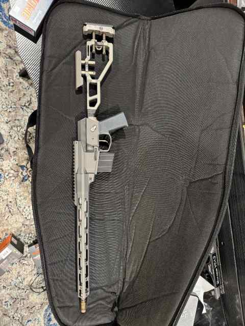 Q Mini Fix rifle in 6mm ARC plus optic