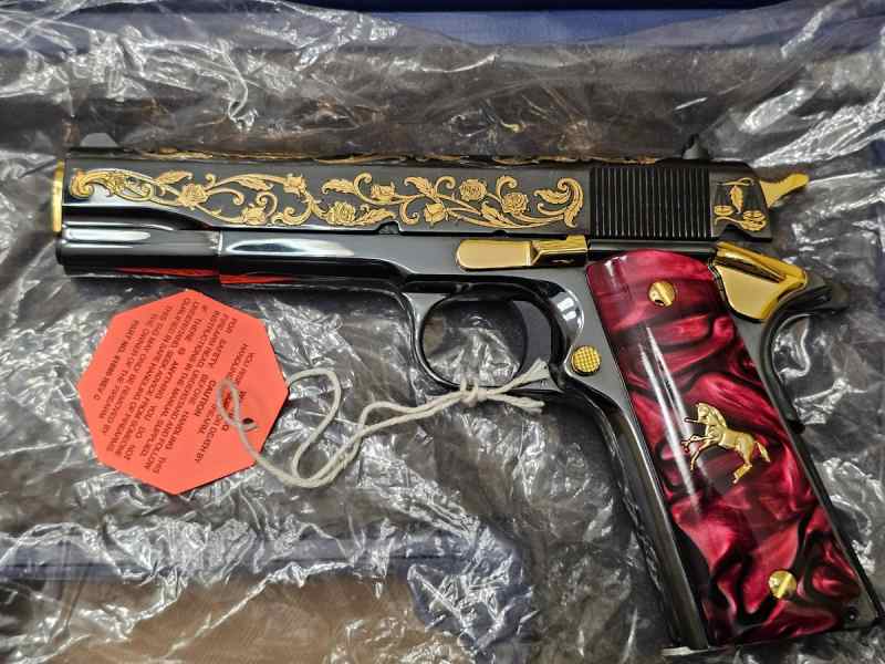 New in Box Colt 1911 .38 SUPER SANTA MUERTE