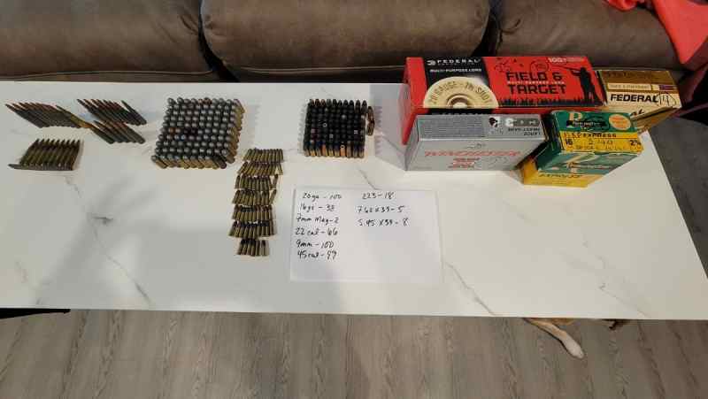 Misc. Ammo -  Handgun Shotgun Rifle