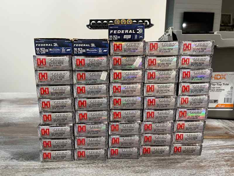                              *(22-250 Rem AMMO)*!!