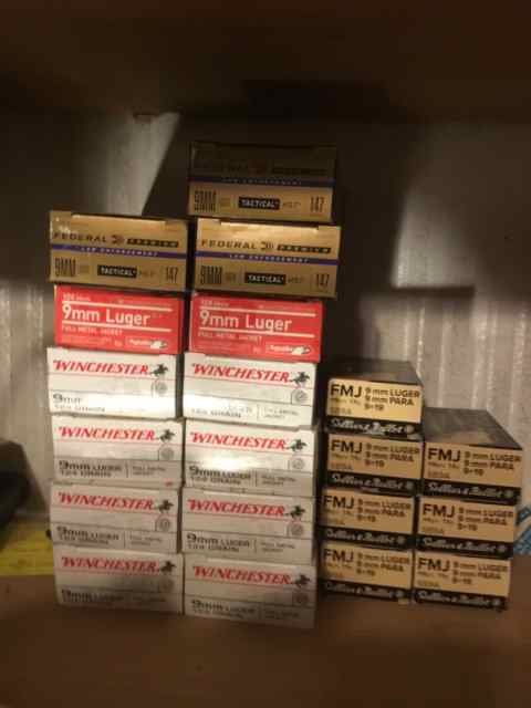 9mm Luger 1000 rounds