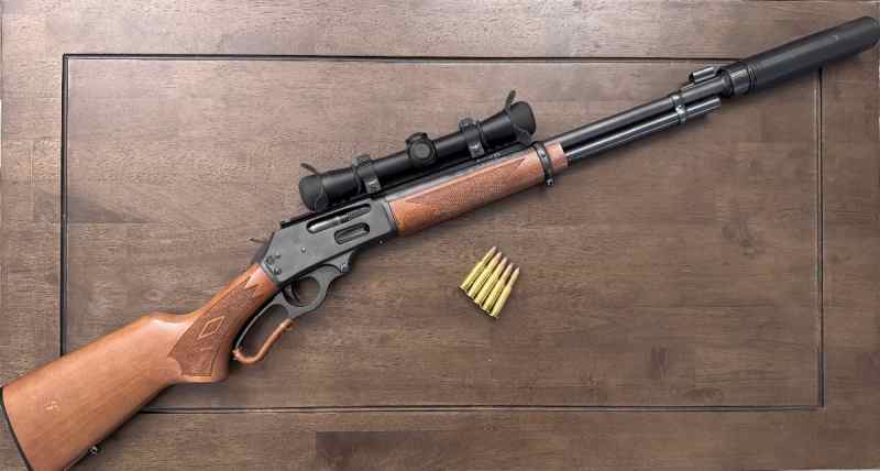 Pre Ruger Marlin 336 threaded suppressor dead air