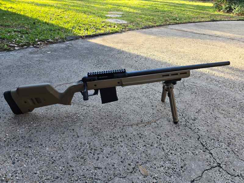 Savage 110 Tactical 308 with magpul stock. 