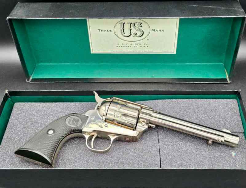 USFA 12/22 Plinker! Nickel Finish 12 shot .22LR 